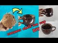 Coconut shell cup making at home  | DIY coconut Cup