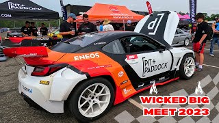 Wicked Big Meet 2023: Fast Rally Car Action