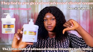 The shocking truth about advanced clinical vitamin c cream review | they lied to you guys