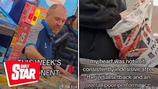 Aldi shopper battles ‘boss level’ Aldi cashier