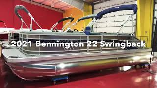 2021 Bennington L-Series 22’ Swingback Virtual Tour