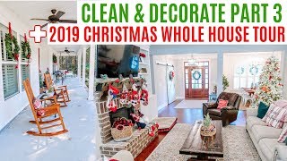 CHRISTMAS CLEAN & DECORATE WITH ME PART 3 + 2019 WHOLE HOUSE TOUR // ENTIRE HOUSE TOUR Amy Darley