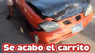 MALAS NOTICIAS TUVIMOS UN ACCIDENTE