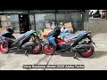 adu yamaha aerox alpha turbo cybercity 2025 v3 vs aerox connected cyber city v2 bagus mana aerox