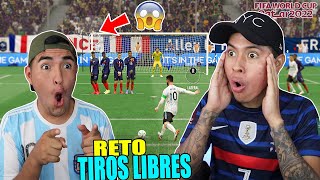 EPIC RETO DE TIROS LIBRES EN FIFA22 *ARGENTINA vs FRANCIA*