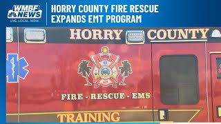 Horry County Fire Rescue expands EMT program