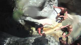 Canyoning in Castellane 2013