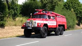 ZIL131 TLF 24 Freiwillige Feuerwehr Treuen - Германия Пожарные ЗиЛ-131 АЦ-40