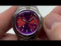 how to set the time and date on a lorus quartz watch