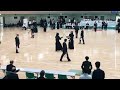 【全日学生個人2023】原田龍 鹿体大・佐野日大高 ×仲田寛 京大・奈良女子大中等高 3回戦 第71回全日本学生剣道選手権大会