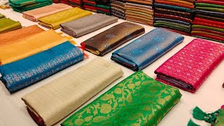 पट्टू सिल्क साडी परिधान 💞/fursungi wholesale saree market pune #viralvideo #pattusarees #fancysarees