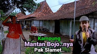 Keluarga pertama Selebriti Tradisonal Pak Slamet sebelum terkenal yang ditinggalkan di Kampung.