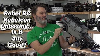 Unboxing The Rebel R/C Rebelcon RJ RC Crawler \u0026 Why You Should Watch This Brand - Holmes Hobbies