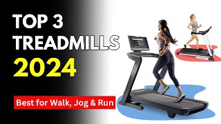 TOP 3 Best Treadmills for Walking, Jogging & Running (in 2024) | Best Treadmill for Home