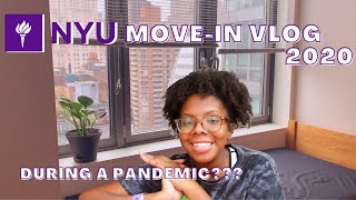 VLOG: college move-in day! | NEW YORK UNIVERSITY