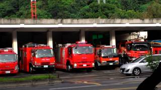 台北市消防車緊急出動 Taipei City Fire Engine Responding