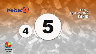 Wisconsin Lottery Evening Draw 04/22/2022