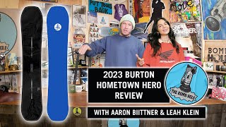 Burton Hometown Hero Snowboard Review by The Bomb Hole