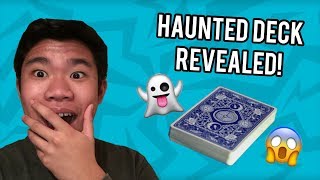 HAUNTED DECK CRISS ANGEL MAGIC (REVEALED!!)