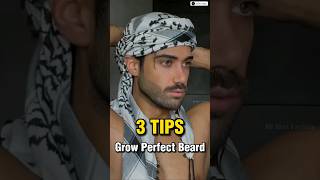 3 Tips To Grow Perfect Beard ✅ || #shorts #viral