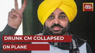 Aam Aadmi Party Denies 'Drunk' Punjab CM Bhagwant Mann Deplaned, Claim By Opposition