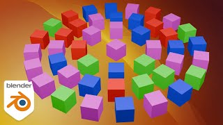 Random Colors on Multiple Objects - Blender 5.0