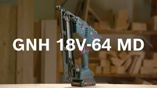 Bosch | 18V Cordless Wood Nailer | GNH 18V-64 MD