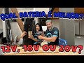 Furadeira e Parafusadeira 12V, 18V ou 20V - qual vale mais a pena? Testamos a bosch e a linha expert