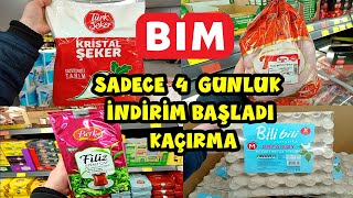 BİM UCUZLUK BAŞLADI🛒FİYATLAR DÜŞTÜ📌5 KG ŞEKER TAVUK YUMURTA PEYNİR İNDİRİMİ🔔4 GÜNLÜK BÜYÜK İNDİRİM