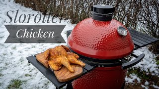 Sloroller chicken, Kamado joe classic 3