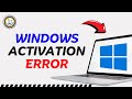 How to Fix Windows Activation Error In Windows 11/10