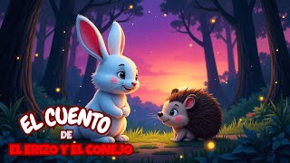 El Erizo y El Conejo | 📖 Cuentos de Animales✨