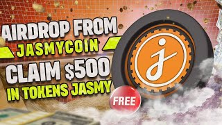 JASMY Crypto Airdrop Claim | GET 500 - 3000$ Without Deposit | Full Guide 2024