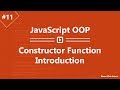 Learn JavaScript OOP in Arabic #11 - Constructor Function Introduction