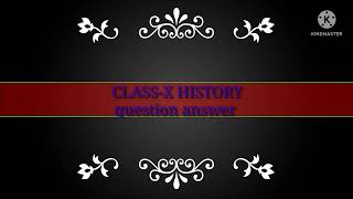 ଦଶମଶ୍ରେଣୀ ଇତିହାସ /ଚତୁର୍ଥ ପାଠ //ପ୍ରଶ୍ନ ଓ ଉତ୍ତର //#HISTORY# #CLASS-X#