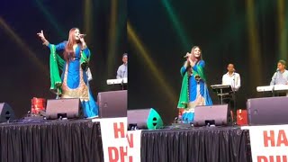 Shehnaaz Gill ने Stage पर चढ़कर गाया Punjabi गाना देखें Video !