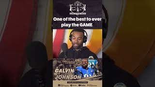 NFL HALL OF FAME WIDE RECEIVER CALVIN JOHNSON | I’M THE BEST IN THE LEAGUE! #shorts