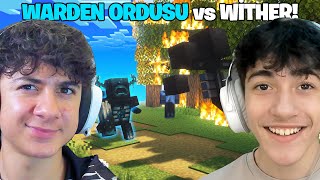 WARDEN vs WİTHER ORDUSU! - @EmirhanCTN ÇİFT FACECAM!