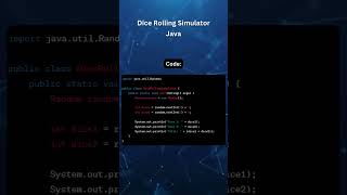 Dice Rolling Simulator in Java #coding #gaming #code #coder #java #tutorial #developer
