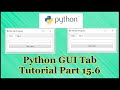Python GUI Tab Tutorial Part 15.6