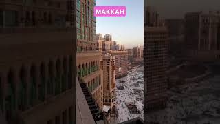 Suasana Pelataran Masjidilharam   dari Cafe #makkah #masjidalharam #kakbah #umrah