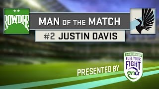 ENU Man of the Match | Justin Davis