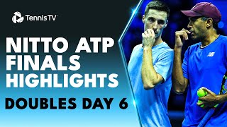 Bopanna/Ebden, Ram/Salisbury \u0026 More Feature | Nitto ATP Finals Doubles Highlights Day 6