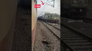 super fast railway train 4.1 KM  #railway #respect #shorts #reaction #viral #trending #reels #video
