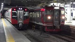 ダイヤ改正前日の夜、長野駅へ送り込まれた、しなの鉄道SR1系200番台回送列車。