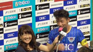 金民友ヒーローインタビュー #サガン鳥栖 1-0 川崎フロンターレ