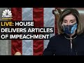 WATCH LIVE: Nancy Pelosi and House managers to deliver impeachment articles — 1/25/2021