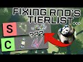 I FIXED@rndThursday's Tier List | Risk of Rain 2