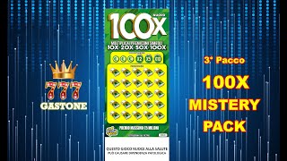 100x pacco 3 parte PRIMA GRATTA E VINCI