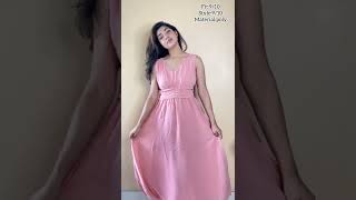 Long dress under 500 flipkart | Flipkart dress haul #shorts #flipkartdresshaul #dresshaul #flipkart